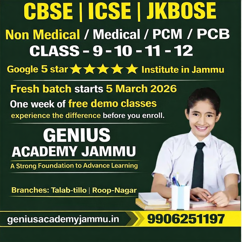 Genius Academy Jammu